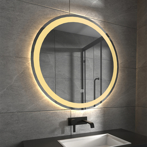 Espejo de Baño Iluminado Moderno de 70 cm con Temperatura de Color Ajustable, Espejo Inteligente LED Resistente a la Humedad para Hotel y Hogar - Product Image 3