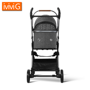 M302 kereta dorong perjalanan hewan peliharaan kompak mudah dilipat empat roda untuk kucing anjing hingga 15 pound tidak ada perakitan jenis tas yang diperlukan untuk transportasi - Product Image 6