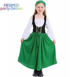 Disfraces de Halloween HESPER para Niños, Disfraces Medievales de Granja, Vestidos Largos para el Festival de la Cerveza de Múnich, Ropa para el Carnaval de Pascua - Product Image 3