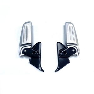Repose-pieds pour moto Primavera Sprint 125 150, repose-pieds passager noir, marchepieds, pédales - Product Image 1
