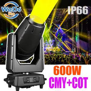 IP66 Waterproof 600W RGBW <b>LED</b> Beam Moving Head <b>Light</b> with CMY Mixing Ra90 DMX512 Control for Stage Lighting DJ Disco Concert - Product Image 1