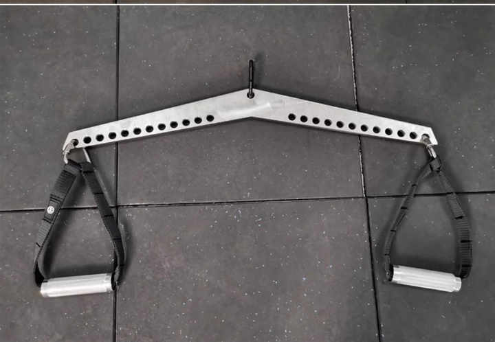 Pair Of Neutral Grip Handles - Hooks For Pull-Up Bar, Barbell, Resistance Bands, Home Gym Workout Accessory