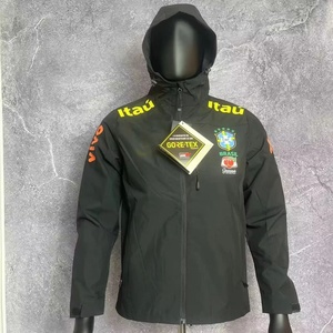 Veste rembourrée rayée de football brésilien <span class=keywords><strong>Paris</strong></span> Barcelone Chelsea Coupe-vent pour hommes et femmes Style fin Léger -TEX - Product Image 4