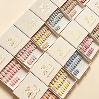 Uñas Postizas Cuadradas y Stiletto de ABS Premium, Reutilizables, de Lujo, para Fiestas y Uso Diario