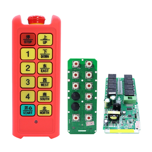 Reliable PA66 and High-quality Fiber 8 Buttons Single Speed Electric Hoist Industrial Radio <b>Remote</b> <b>Control</b> - Product Image 5