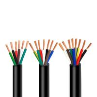 Cable Multifilar LSZH RVV Conforme a REACH, Bajo en Humo, Cero Halógenos, con Cable de Cobre para Edificios Comerciales y Recintos Públicos