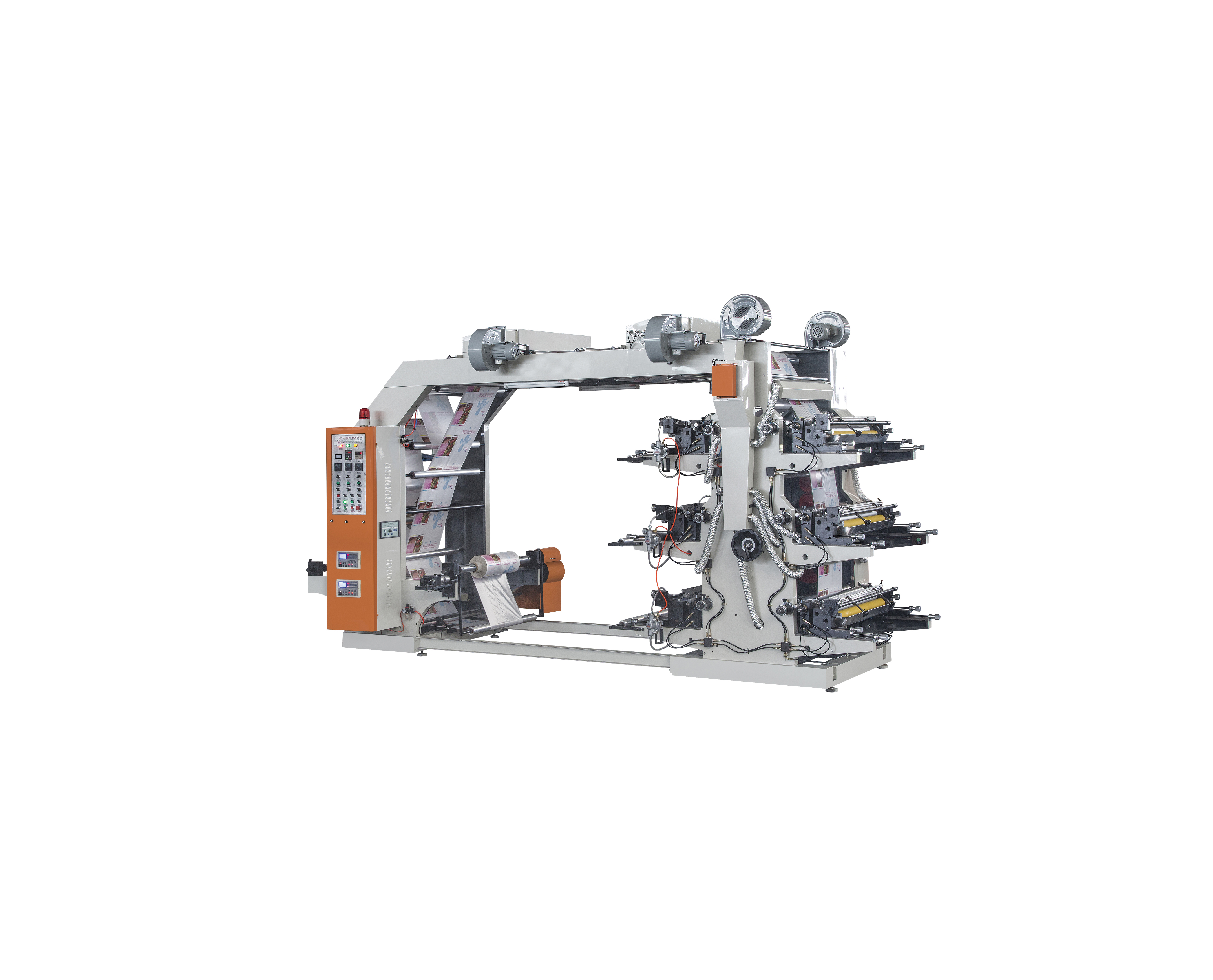 Plastic Film Paper Flexographic Printing Machine