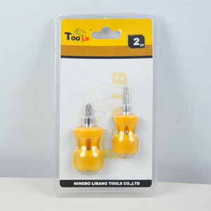 Toolb 2Pc Radish Head Screwdriver Set Magnetic Household Tool Metric Standard - Product Image 1
