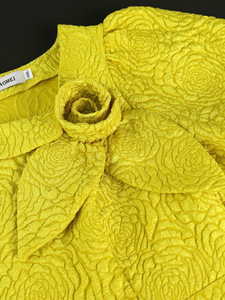 AM040856 abiti <span class=keywords><strong>Chic</strong></span> da <span class=keywords><strong>donna</strong></span> Casual elegante in tessuto Jacquard con fiori abiti da ufficio taglie forti abiti africani da <span class=keywords><strong>donna</strong></span> - Product Image 6