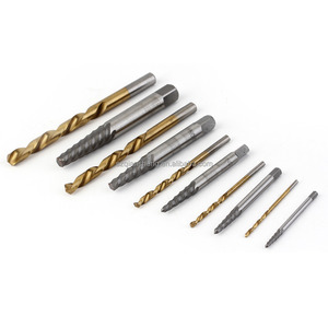 10pc extracteur de vis main gauche Cobalt foret ensemble retrait facile à sortir boulon cassé extracteur de vis en acier allié - Product Image 2