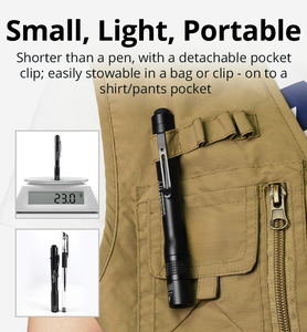 Tank007 uve2 Chất lượng cao nhôm lanterna EDC Penlight chữa y tế UV bút Torch xách tay huỳnh quang phát hiện đèn pin - Product Image 3