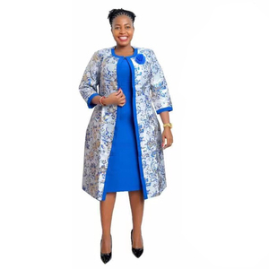 Nouveaux costumes élégants pour femmes de grande taille, vêtements formels pour femmes, robes d'église - Product Image 3