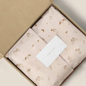 مصنع مخصص لون تيسو ورقة هدية الأنسجة الكورية نمط للماء هدية زهرة ورق تغليف الأنسجة