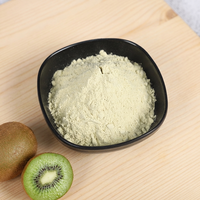 Gefreeze-droogd kiwi fruitpoeder met zaden voor bakkerijdecoratie, smoothie bowls, natuurlijke groene kleur