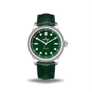 Reloj de Lujo de Diseño Nuevo con Movimiento Japonés NH35, Acero Inoxidable, Cristal de Zafiro, Correa de Cuero Genuino, Relojes Automáticos para Hombre - Product Image 2