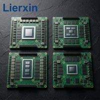 Module OAM de serveur GPU IA en cuivre lourd Lierxin LEX-AISVR-OAM, carte PCB personnalisée, accélérateur OCP multicouche, haute puissance 1000W, 112G SerDes