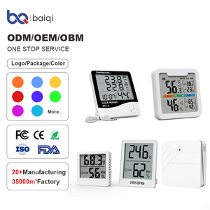 Station météo intelligente connectée au Wi-Fi, thermomètre intérieur/extérieur, hygromètre avec moniteur UV, prévisions météorologiques, réveil - Product Image 6