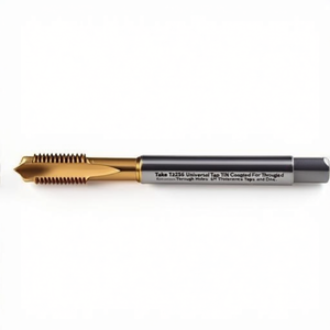 Ttake Ta1256 Universal <b>Tap</b> TiN Coated For Through Holes 6H Tolerance <b>Taps</b> And <b>Dies</b> - Product Image 2