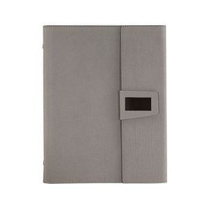 2026 Customized Color Eco Friendly Luxury <b>A5</b> Executive <b>Diary</b> Silk Screen Printed Leather Metal Buckle Gift Set Business - Product Image 1