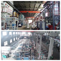Nouvelle machine de découpe et de fabrication de sacs en plastique polyéthylène HDPE LDPE PE à deux couches, prix compétitif, machine de formage de sacs
