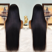 Rambut Manusia Vietnam Mentah Keriting Alami Setengah Wig Pixie Keriting Tanpa Lem Wig Tali Serut Flip Over untuk Wanita Kulit Hitam