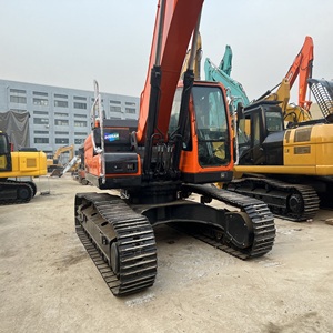 Excavadora Doosan DX340LC de segunda mano de 34 toneladas, excavadora de orugas usada barata Doosan 340 con buenas condiciones - Product Image 5