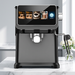 Máquina de café espresso semiautomática para el hogar, OEM ODM de fábrica, con bomba de alta presión, para baristas caseros, para venta al por mayor. - Product Image 1