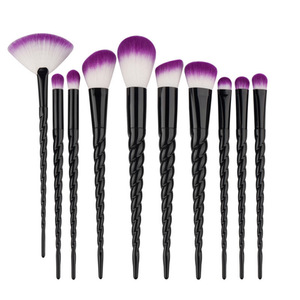 10 unids/set de <span class=keywords><strong>brochas</strong></span> de <span class=keywords><strong>maquillaje</strong></span> con cerdas de colores, juego de <span class=keywords><strong>brochas</strong></span> de <span class=keywords><strong>maquillaje</strong></span> de fantasía, Kit de <span class=keywords><strong>brochas</strong></span> <span class=keywords><strong>para</strong></span> base de sombra de ojos - Product Image 6