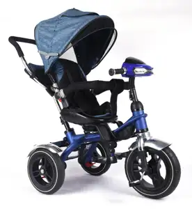 가벼운 음악을 가진 아이를 위한 유아 유아 triciclo 세발자전거 아이의 강요 ridding 세발자전거 아기 trike 유모차를 위한 옥외 장난감