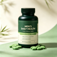 Produits de santé personnalisés pour hommes adultes, soutien immunitaire, comprimés naturels en vrac à faible MOQ
