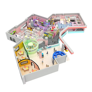 Nannan Ensemble d'équipement de jeu intérieur en plastique pour la maison <span class=keywords><strong>Piscine</strong></span> à balles pour enfants avec <span class=keywords><strong>toboggan</strong></span> Aire de jeux pour enfants - Product Image 6