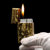 Briquet coupe-vent gonflable au design moderne FJ931 avec jet à flamme nue pour la vente en gros de cadeaux d'affaires