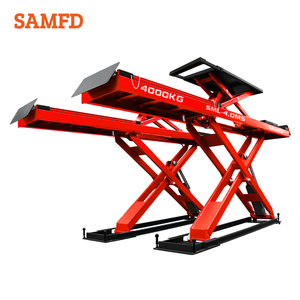 Elevador de Tijera para Autos SAMFD de Gran Altura para Taller de Reparaciones - Product Image 3