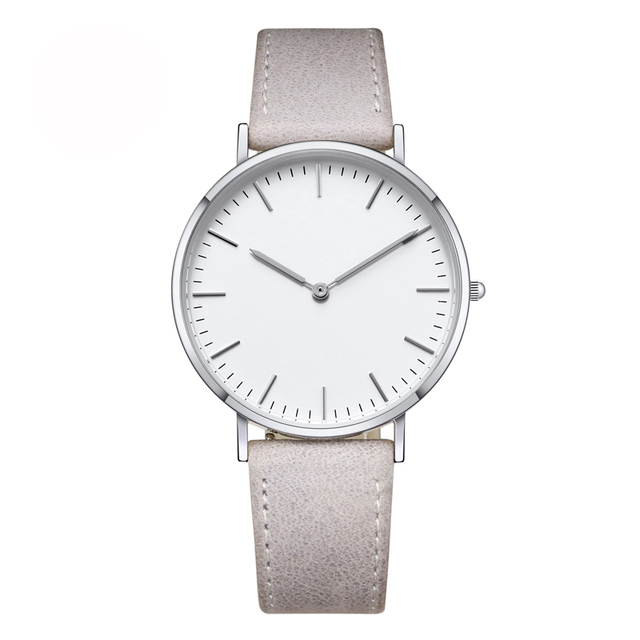 Fashion Leather Woman Wrist Watch Band Quartz Wristwatch Luxury Gold Watch Creative Ladies Quartz watches For Women