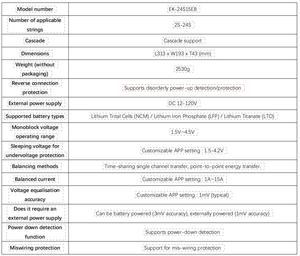 Enerkey <span class=keywords><strong>NEEY</strong></span> <span class=keywords><strong>Neey</strong></span> 16s Active Balancer Eu Stock 24s 15A Batteries série haute capacité Bms pour batterie au lithium-ion - Product Image 5