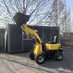 700 Kg Small Electric Wheel Loader <b>Battery</b> Operated Mini Loader With Hengli Components 6000W Motor 4-Hour <b>Battery</b> Life - Product Image 5