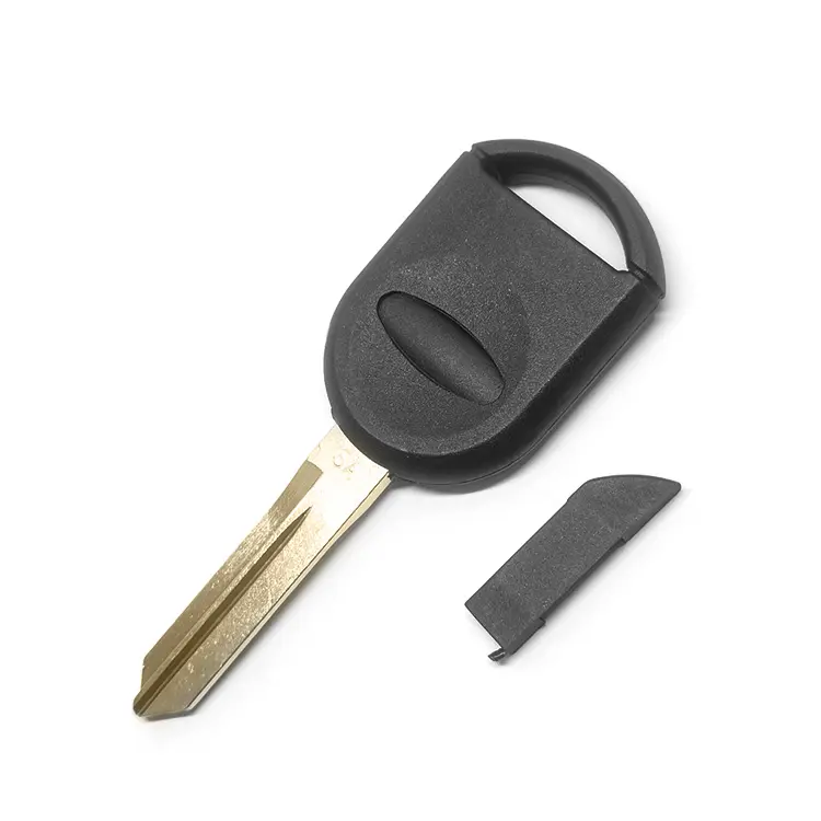 Topbest-transpondedor de llave de coche, cubierta con chip plug y hoja de llave H72 con logo para llaves de coche f-ord