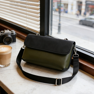 Fashionable Casual Crossbody <strong>Bag</strong> Luxurious PU Single-shoulder <strong>Bag</strong> for Multi-scenario Lightweight <strong>Mobile</strong> Phone <strong>Bag</strong> Durable - Product Image 4