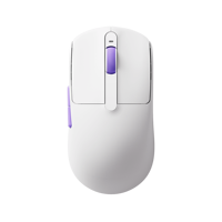 AKKO Dash Gaming Mouse untuk Tangan Kanan 5-Tombol 40g Ultra-ringan Nordic 54L15 + PAW3950 42K DPI Sensor Overclocked RGB Backlit