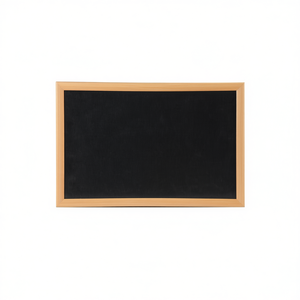 <span class=keywords><strong>Tableau</strong></span> <span class=keywords><strong>noir</strong></span> avec cadre en bois 30x40, <span class=keywords><strong>fond</strong></span> <span class=keywords><strong>noir</strong></span>, pour la maison, l'école ou le bureau - Product Image 3