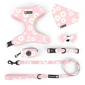 Correa personalizada <span class=keywords><strong>para</strong></span> perro, arnés resistente personalizado <span class=keywords><strong>para</strong></span> perro, collar estampado <span class=keywords><strong>para</strong></span> galgo, dispensador de bolsas <span class=keywords><strong>para</strong></span> excrementos, conjunto de arnés y correa personalizados <span class=keywords><strong>para</strong></span> perro - Product Image 1