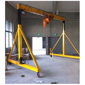 Fabrik preis 500 kg 1 Tonne 2 Tonne 3 Tonne 5 Tonne Mini einfach tragbar Ein Rahmen Portalkran Porzellan hersteller - Product Image 4