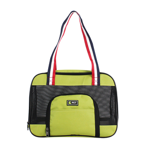 Bolsa portátil con logotipo personalizado para mascotas, bandolera para mascotas, transpirable, suave - Product Image 5