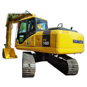 Excavatrice de PC160-7 de KOMATSU de 16 tonnes avec le moteur hydraulique de composant de noyau de machine de pelle d'occasion de chenille à vendre - Product Image 5