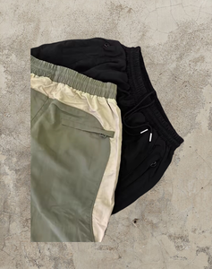 Chándal de nailon para hombre, chándal cortavientos holgado personalizado, conjunto de 2 piezas, chándal de nailon liso ligero de gran tamaño - Product Image 6