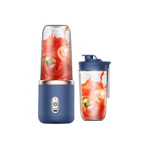 Mini Licuadora Inalámbrica 2025, Herramienta para Hacer Jugos de Frutas, Pequeña Licuadora Eléctrica Recargable por USB, Máquina Mezcladora de Doble Vaso, Licuadora Portátil Personal - Product Image 1