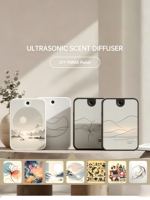 Diffuseur d'arômes ultrasonique mural, contrôlé par application, fonctionne sur batterie, désodorisant silencieux, grande capacité, utilisation domestique en intérieur