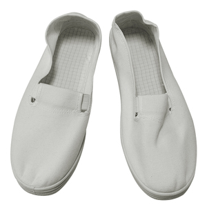 Allesd Electronics Protección DE TRABAJO ESD Lienzos blancos Zapatos de laboratorio de seguridad de suela de PVC antiestático - Product Image 1