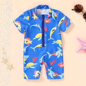 <span class=keywords><strong>Maillot</strong></span> <span class=keywords><strong>de</strong></span> <span class=keywords><strong>bain</strong></span> une pièce garçon imprimé requin dinosaure Rash Guard Zipper <span class=keywords><strong>maillot</strong></span> <span class=keywords><strong>de</strong></span> <span class=keywords><strong>bain</strong></span> confortable à haute élasticité <span class=keywords><strong>combinaison</strong></span> <span class=keywords><strong>de</strong></span> surf pour enfants - Product Image 4
