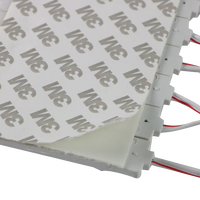 Módulo de luz Led para señal de letras, módulo actualizado de 1,5 W, 2835 SMD, 12V de CC, 3 leds, para publicidad, Garag, Storefront
